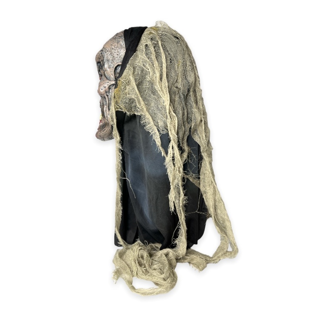 Skull Halloween Mask Zombie Walking Dead Realistic Latex Costume Mask Scary‎ - Picture 2 of 12
